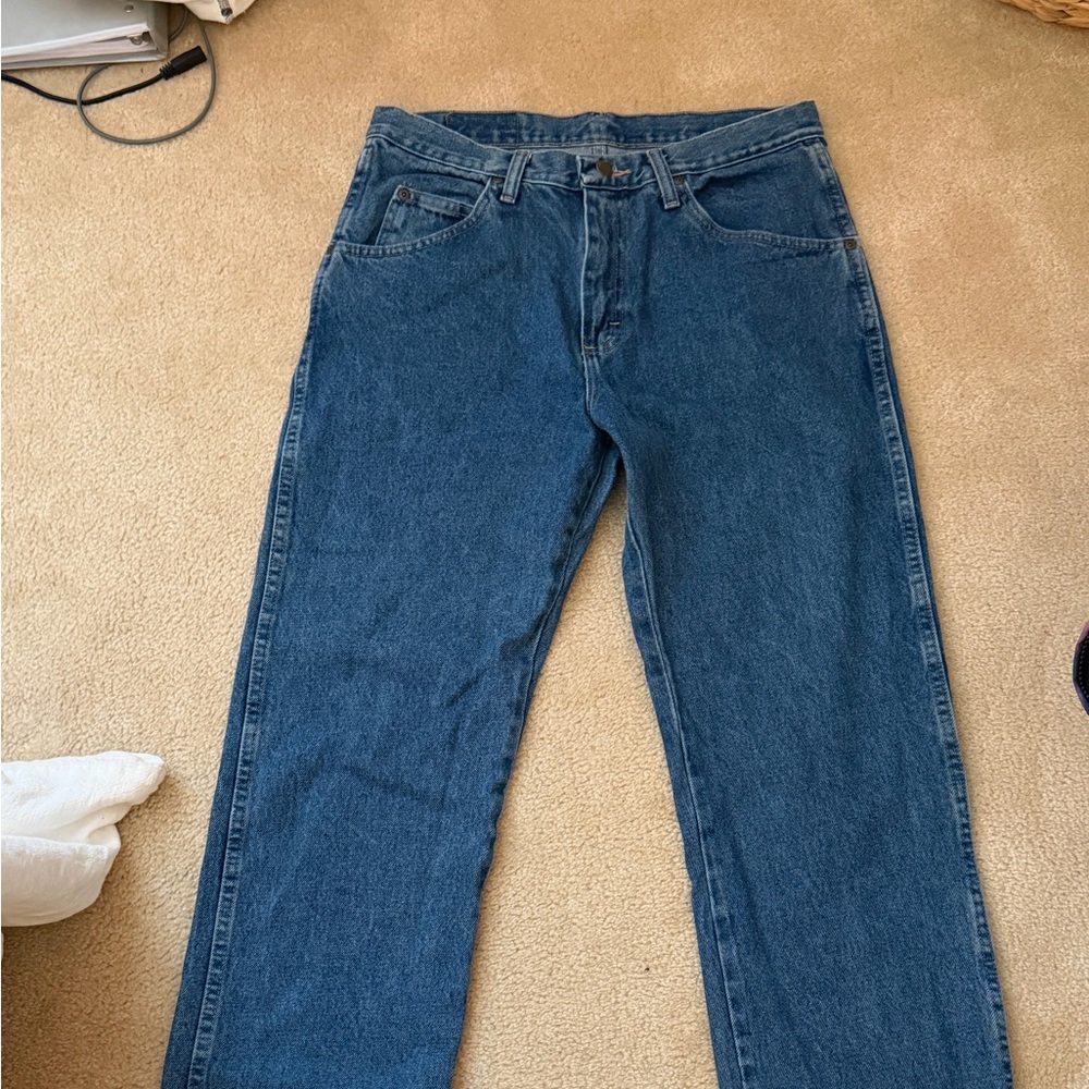 Wrangler Men's Straight Blue Jeans
